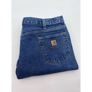 Carhartt Relaxed‎ Fit Work Jeans B460-DVB Medium Dark Wash Men's 40x32.5